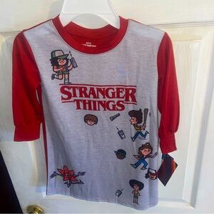 Boys Stranger Things Night Gown T shirt Size 4 - New